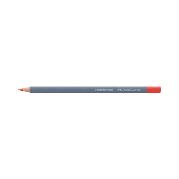 12 Stück Faber-Castell Aquarellstift Goldfaber Aqua, 114618, rot, sechskant 4005401146186 Faber-Castell