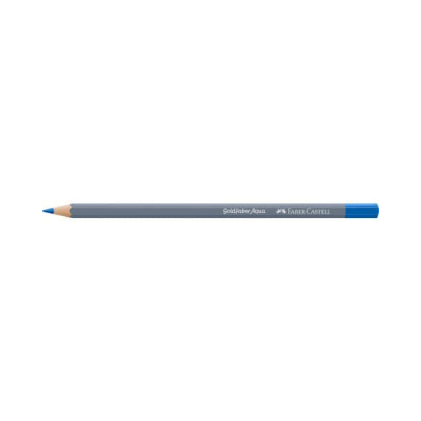 12 Stück Faber-Castell Aquarellstift Goldfaber Aqua, 114643, blau, sechskant 4005401146438 Faber-Castell