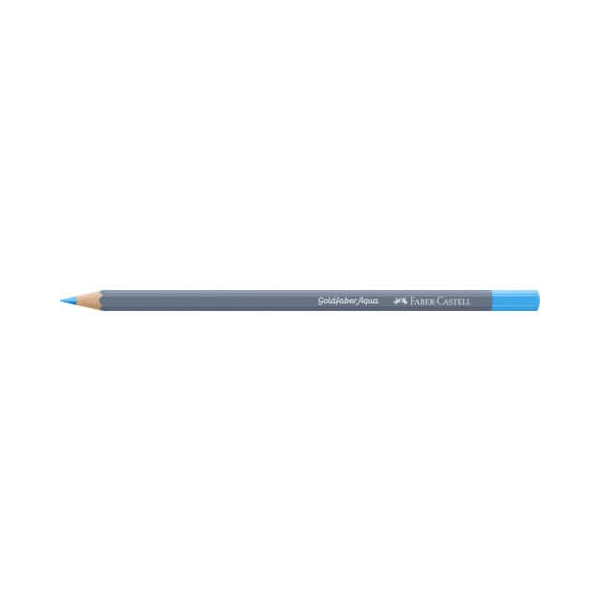 12 Stück Faber-Castell Aquarellstift Goldfaber Aqua, 114647, blau, sechskant 4005401146476 Faber-Castell