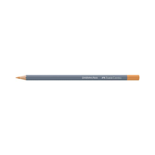 12 Stück Faber-Castell Aquarellstift Goldfaber Aqua, 114687, ocker, sechskant 4005401146872 Faber-Castell
