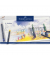 Farbstifte-Set Goldfaber permanent, 114736, farbig sortiert, rund, Etui  Metall