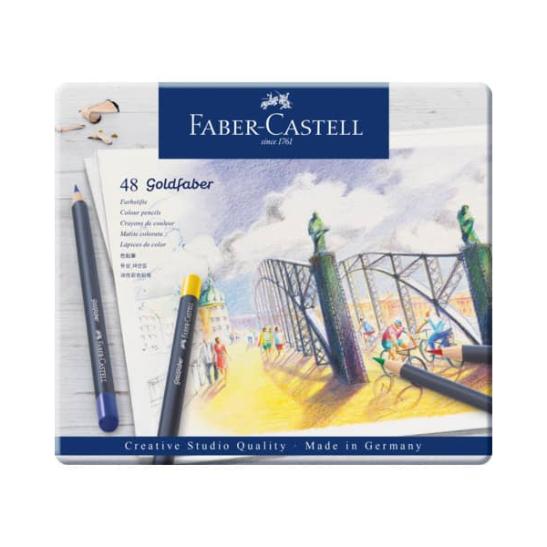4005401147480 - Goldfaber Metall-Farbstift 48 Stück mehrfarbig - Faber-castell