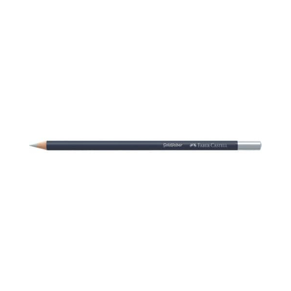 12 Stück Faber-Castell Farbstift Goldfaber permanent, 114791, silber, rund 4005401147916 Faber-Castell