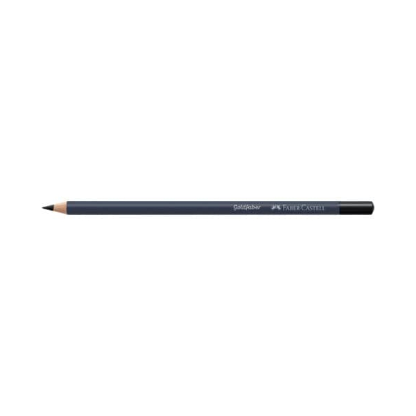 12 Stück Faber-Castell Farbstift Goldfaber permanent, 114799, schwarz, rund 4005401147992 Faber-Castell