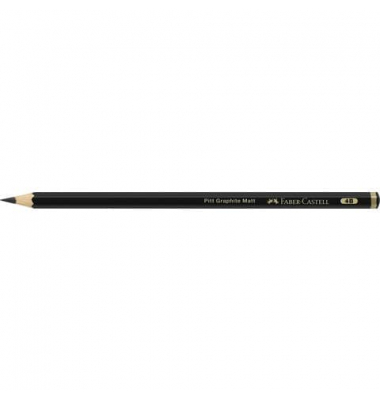 Bleistift Pitt Graphite Matt, 115204, Härte 4B, schwarz