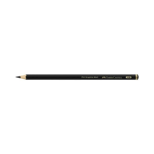 12 Stück Faber-Castell Bleistift Pitt Graphite Matt, 115210, Härte 10B, schwarz 4005401152101 Faber-Castell