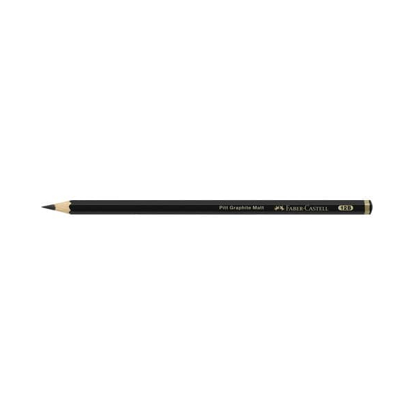 12 Stück Faber-Castell Bleistift Pitt Graphite Matt, 115212, Härte 12B, schwarz 4005401152125 Faber-Castell