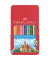 Buntstifte-Set Classic, 115801, farbig sortiert, sechskant, Etui  Metall