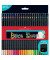 Buntstifte-Set Black Edition, 116450, farbig sortiert, dreikant, ergonomisch, Packung