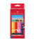 Buntstifte-Set Classic Colours Radierbare, 116625, farbig sortiert, sechskant, Packung