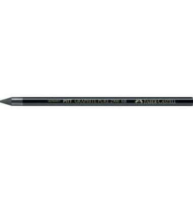 Bleistift Pitt Graphit Pure, 117307, Härte 6B, 8mm, schwarz