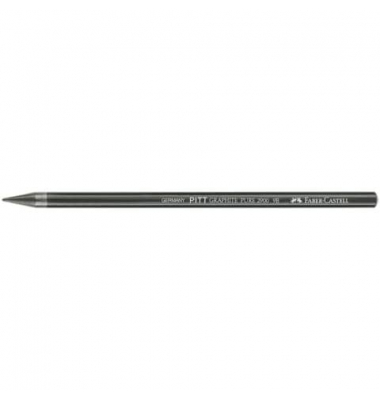 Bleistift Pitt Graphite Pure, 117309, Härte 9B, 8mm, schwarz