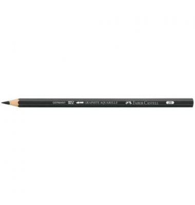 Bleistift Graphit Aquarelle, 117802, Härte 2B, 3,3mm, schwarz