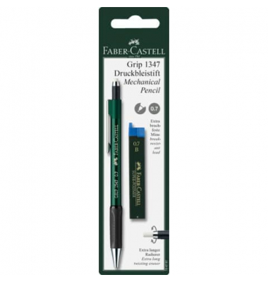 Druckbleistift-Set GRIP 1347, 134797, grün, 0,7mm, B