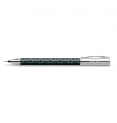 Drehbleistift Ambition Edelharz Rhombus, 138900, schwarz, 0,7mm, B