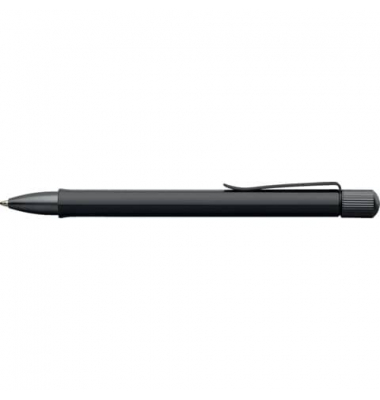 Kugelschreiber Hexo 140577, schwarz, 0,5mm, nachf&uuml;llbar
