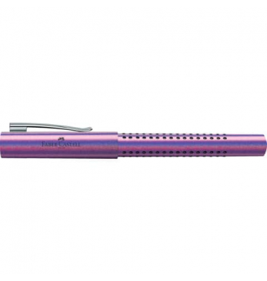 FABER-CASTELL Grip Edition Glam Patronenfüller violet M (mittel)