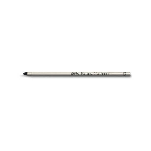 10 Stück Faber-Castell Kugelschreibermine D1 148760, schwarz, 0,5mm, Standardmine 4005401487609 Faber-Castell