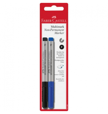 Folienstifte-Set Multimark, 151498, 2-farbig sortiert, 0,8mm, Rundspitze