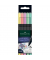 Fineliner-Set 1516 Grip, 151602, schwarz (Schreibfarbe: 5-farbig sortiert), 0,4mm