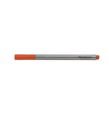 Fineliner 1516 Grip, 151615, schwarz (Schreibfarbe: kadmiumorange), 0,4mm