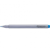 Fineliner 1516 Grip, 151647, schwarz (Schreibfarbe: lichtblau), 0,4mm