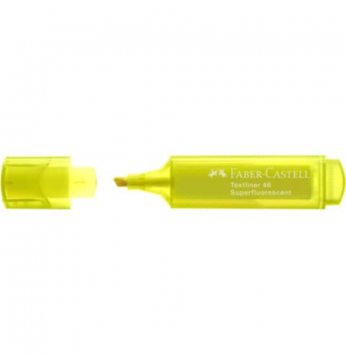 Textmarker TEXTLINER 46, 154607, gelb, 2-5mm Keilspitze