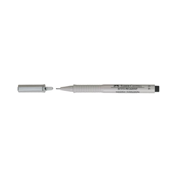 10 Stück Faber-Castell Tuschestift 0,4mm schwarz 4005401664994 Faber-Castell