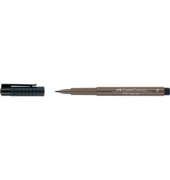 Tuschestift Brush walnussbraun