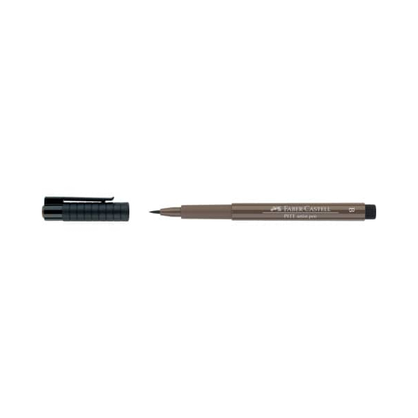 10 Stück Faber-Castell Tuschestift Brush walnussbraun 4005401674771 Faber-Castell
