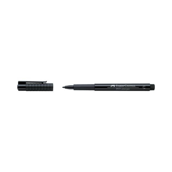 10 Stück Faber-Castell Tuschestift Pitt Artist Pen sw 4005401678908 Faber-Castell