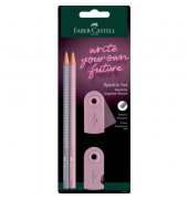 Schreibgeräteset Grip Sparkle, 218480, 2x rose shadows, k.A., B
