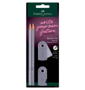 Schreibgeräteset Sparkle dapple gray, 218482, 2x dapple gray, k.A., B