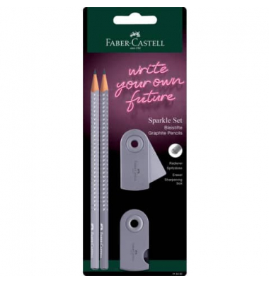 Schreibgeräteset Sparkle dapple gray, 218482, 2x dapple gray, k.A., B