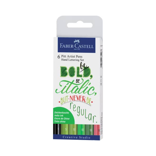 5 Stück Faber-Castell 267117 Pitt Artist 4005402671175 Faber-Castell 6 Stück