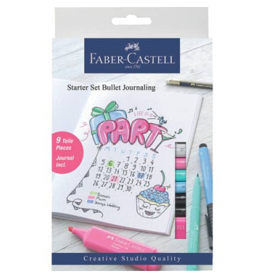 FABER-CASTELL Bullet Journaling Set farbsortiert