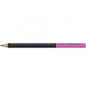Bleistift JUMBO GRIP Two Tone, 511911, Härte HB, 3,25mm, schwarz/pink