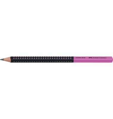 Bleistift JUMBO GRIP Two Tone, 511911, schwarz/pink, 3,25mm, HB