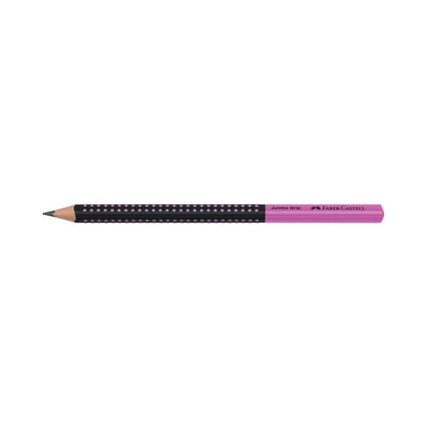 4005405119117 - Bleistift JUMBO GRIP Two Tone 511911 Härte HB 325mm schwarz pink 4005405119117 Faber-Castell