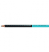 Bleistift JUMBO GRIP Two Tone, 511912, schwarz/türkis, 3,25mm, HB