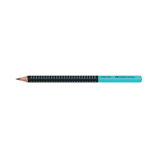 4005405119124 - Bleistift JUMBO GRIP Two Tone 511912 Härte HB 325mm schwarz türkis 4005405119124 Faber-Castell