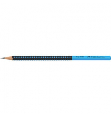 FABER-CASTELL 2001 Bleistift HB schwarz/blau 1 St.
