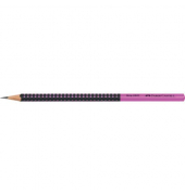 Bleistift Grip 2001, 517011, schwarz/pink, HB Bleistift Grip 2001, 517011, schwarz/pink, HB