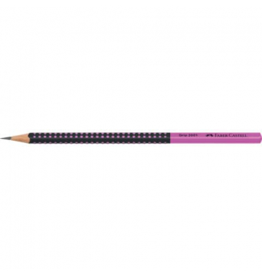 Bleistift Grip 2001, 517011, Härte HB, schwarz/pink