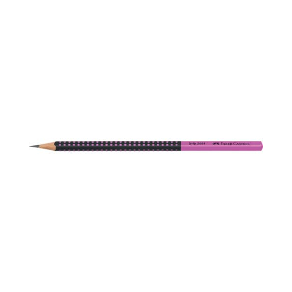 4005405170118 - Bleistift Grip 2001 517011 Härte HB schwarz pink 4005405170118 Faber-Castell
