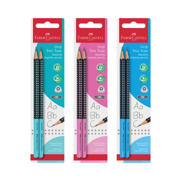 4005405170934 - Bleistift-Set Grip 2001 Two Tone 517093 sortiert - Farbwahl nicht möglich kA B 4005405170934 Faber-Castell