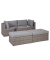 greemotion Loungegruppe Palma grau