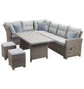 greemotion Loungegruppe Malia grau