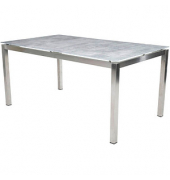 Gartentisch Sydney silber rechteckig