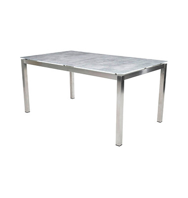 greemotion Gartentisch Sydney silber rechteckig